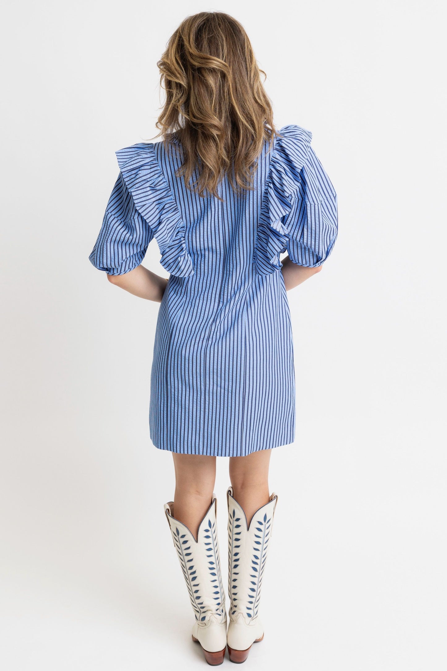 The Sawyer Stripe Mini Dress/ FINAL SALE