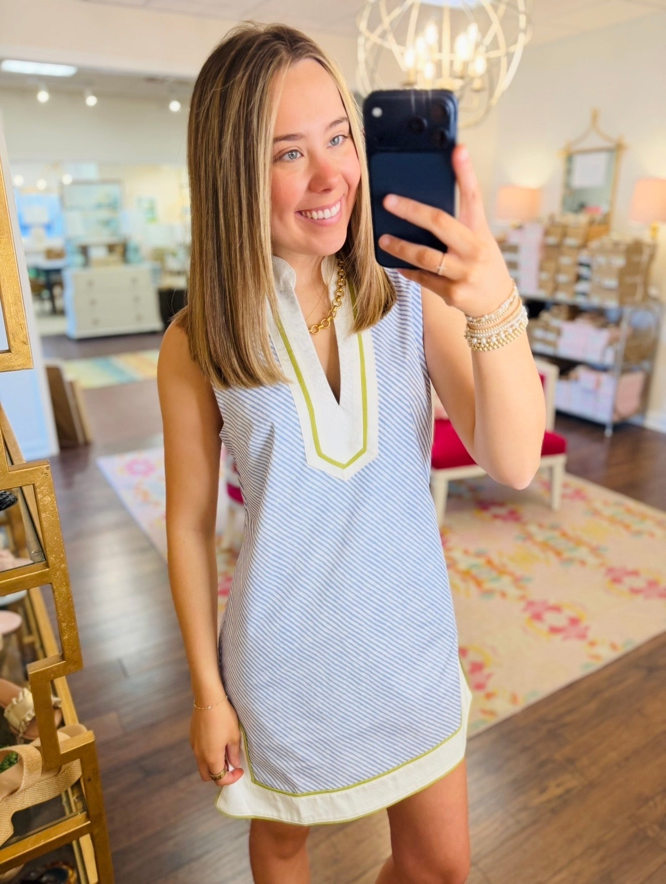 The Springin' Striped Dress