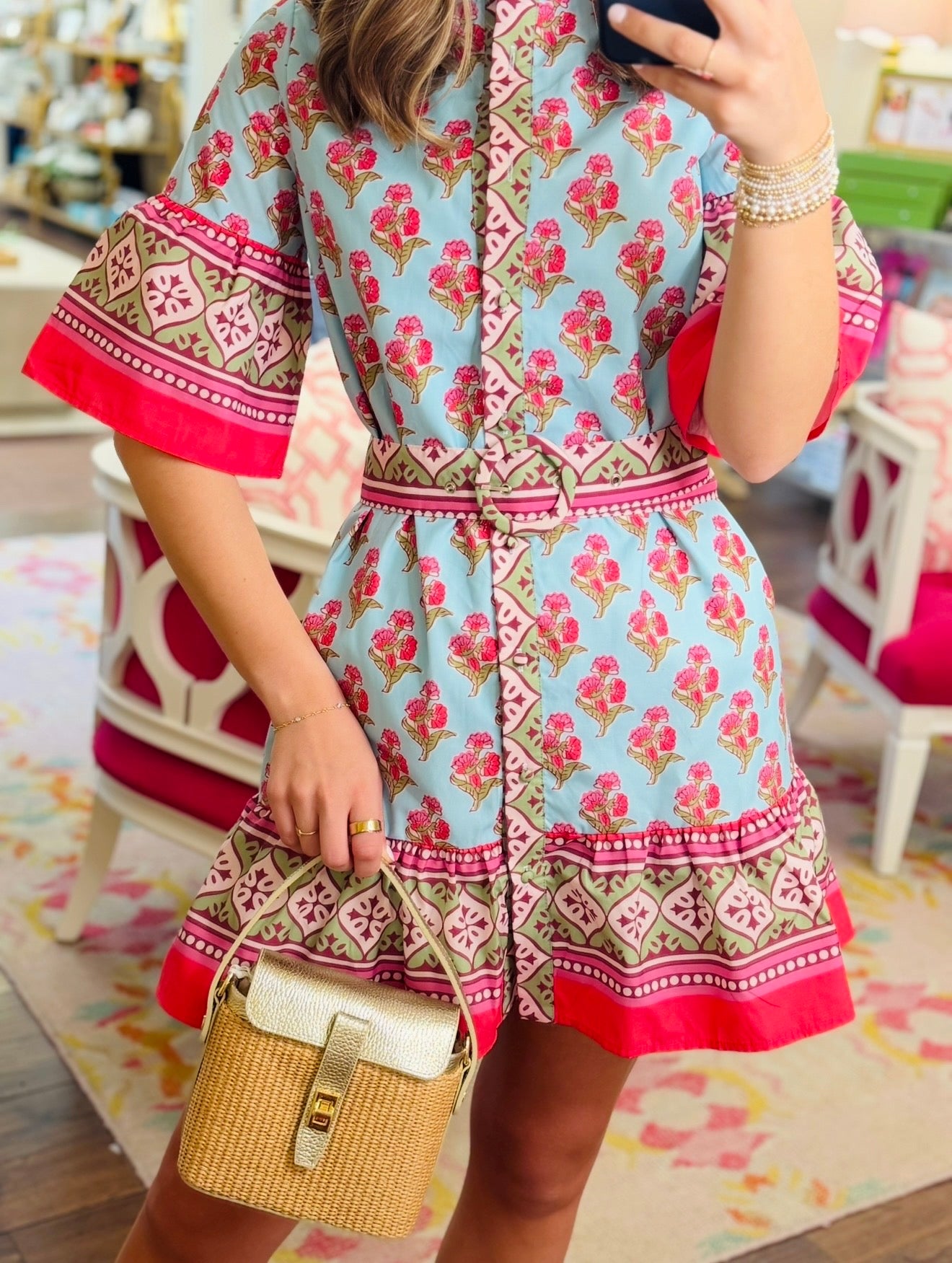 The Palmer Printed Dress