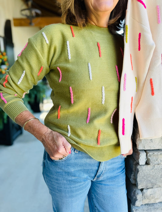 The Stevie Stitched Sweater