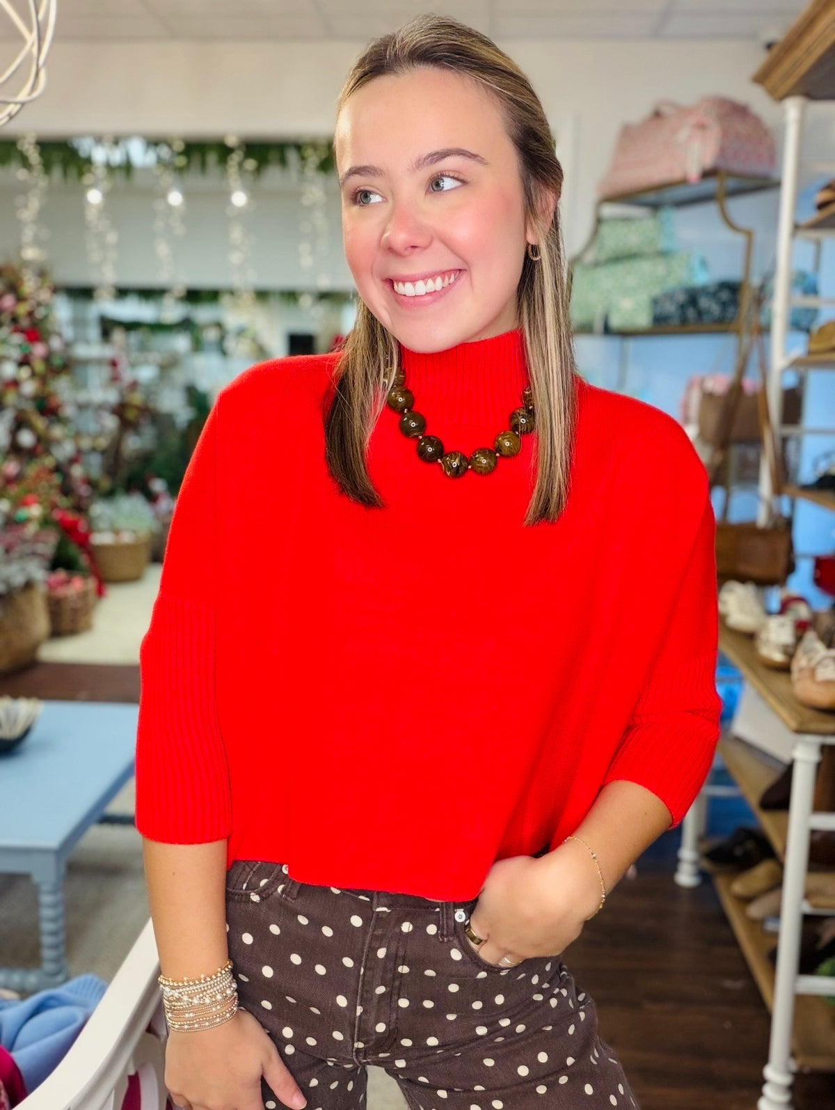 The Aja Sweater/ Marinara