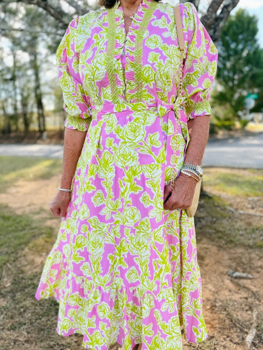 Uncle Frank/ Rose Bouquet Dress