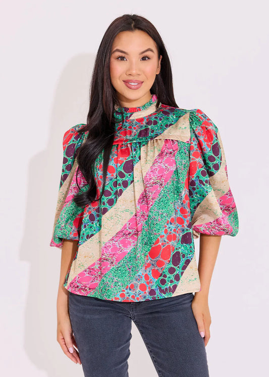 Alden Adair/ The Mel Top/ Alabaster/ FINAL SALE