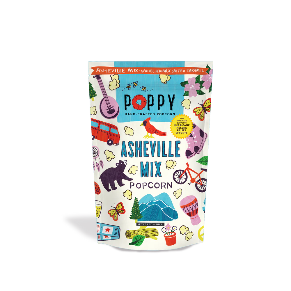 Poppy Popcorn/ Asheville Artist