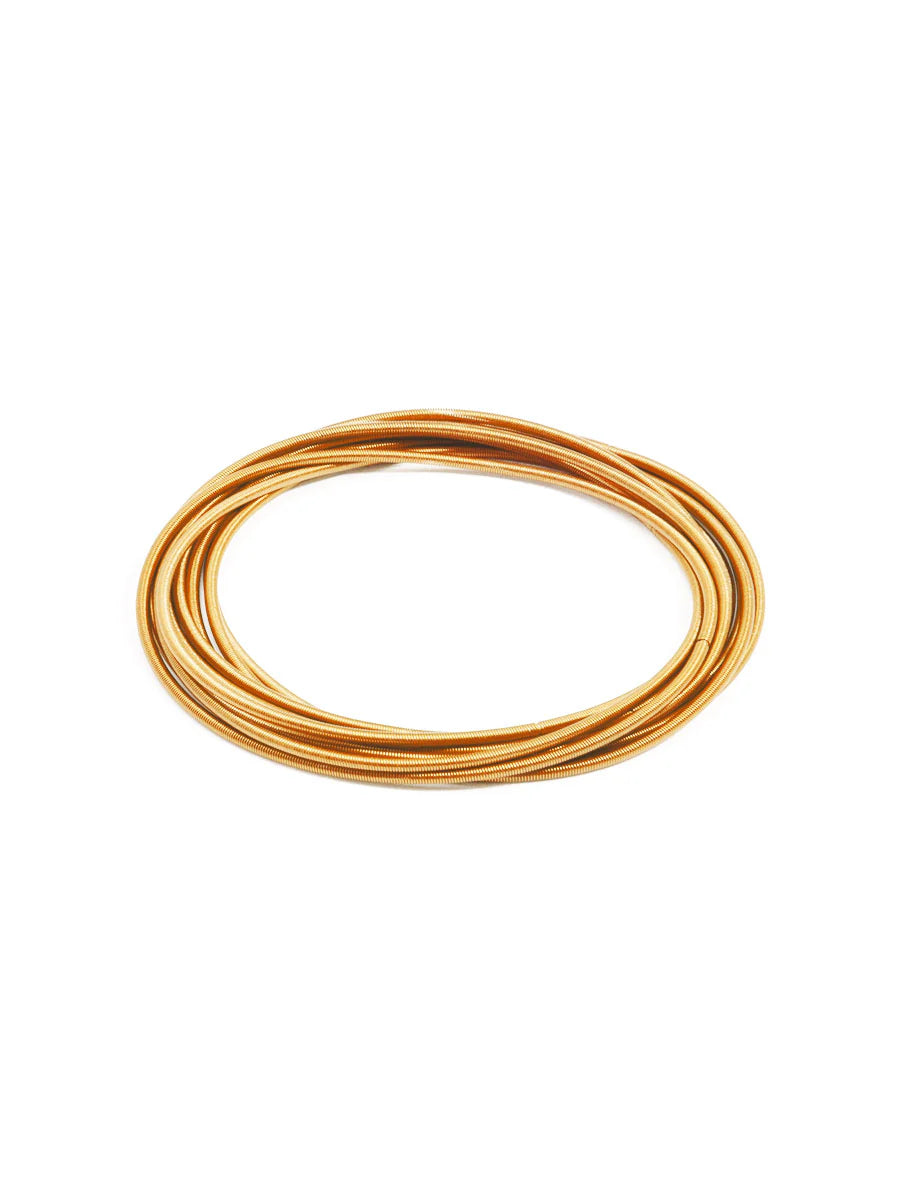 The Sara Steel Bangle Set