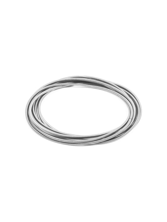 The Sara Steel Bangle Set/ FINAL SALE