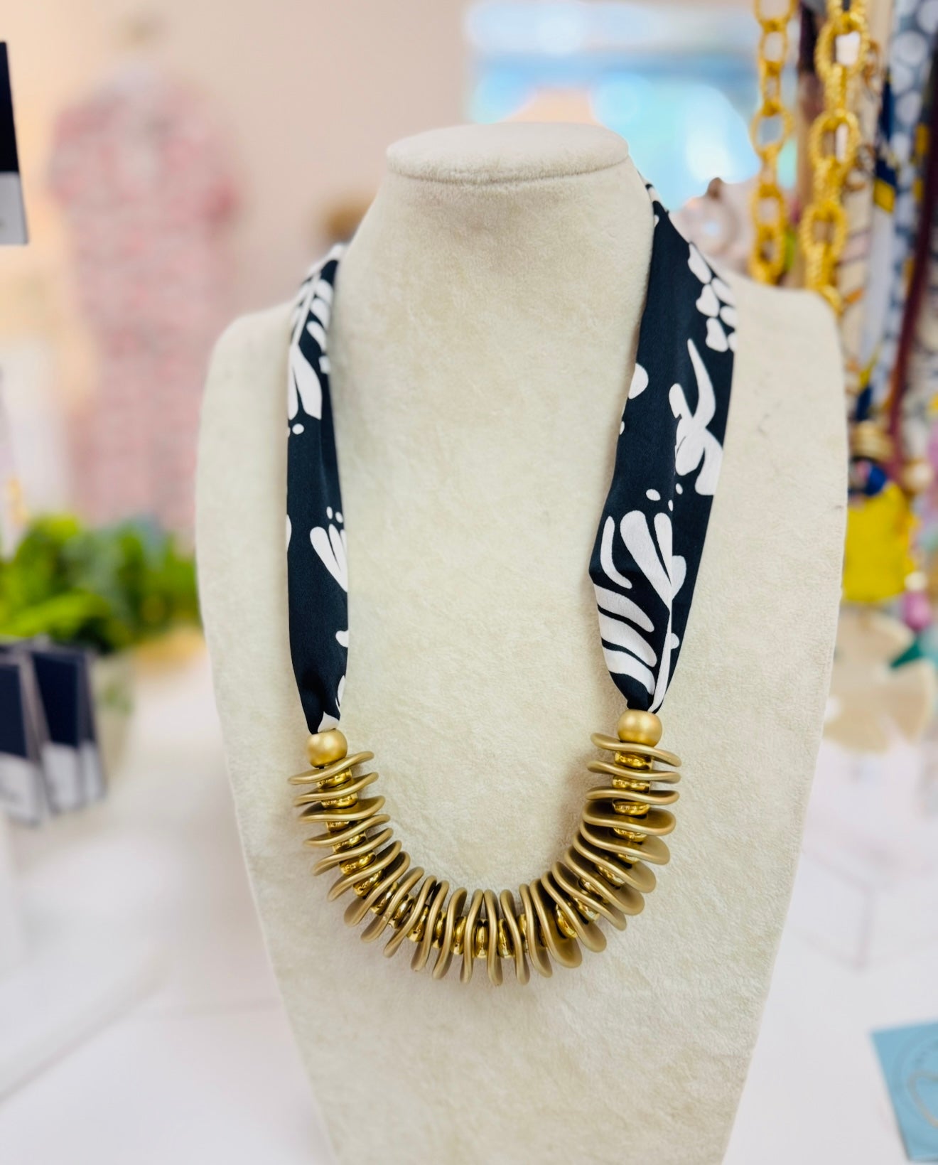 BPD/ The Scottie Scarf Necklace