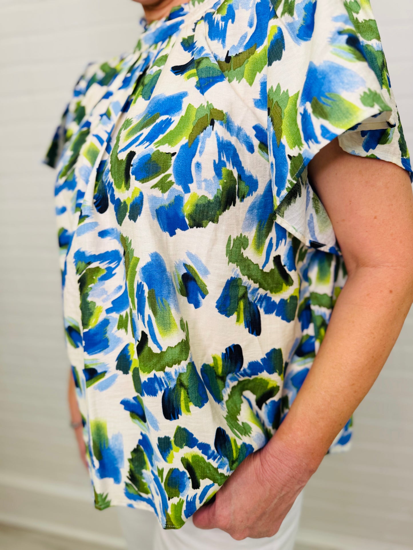 The Farley Flutter Top