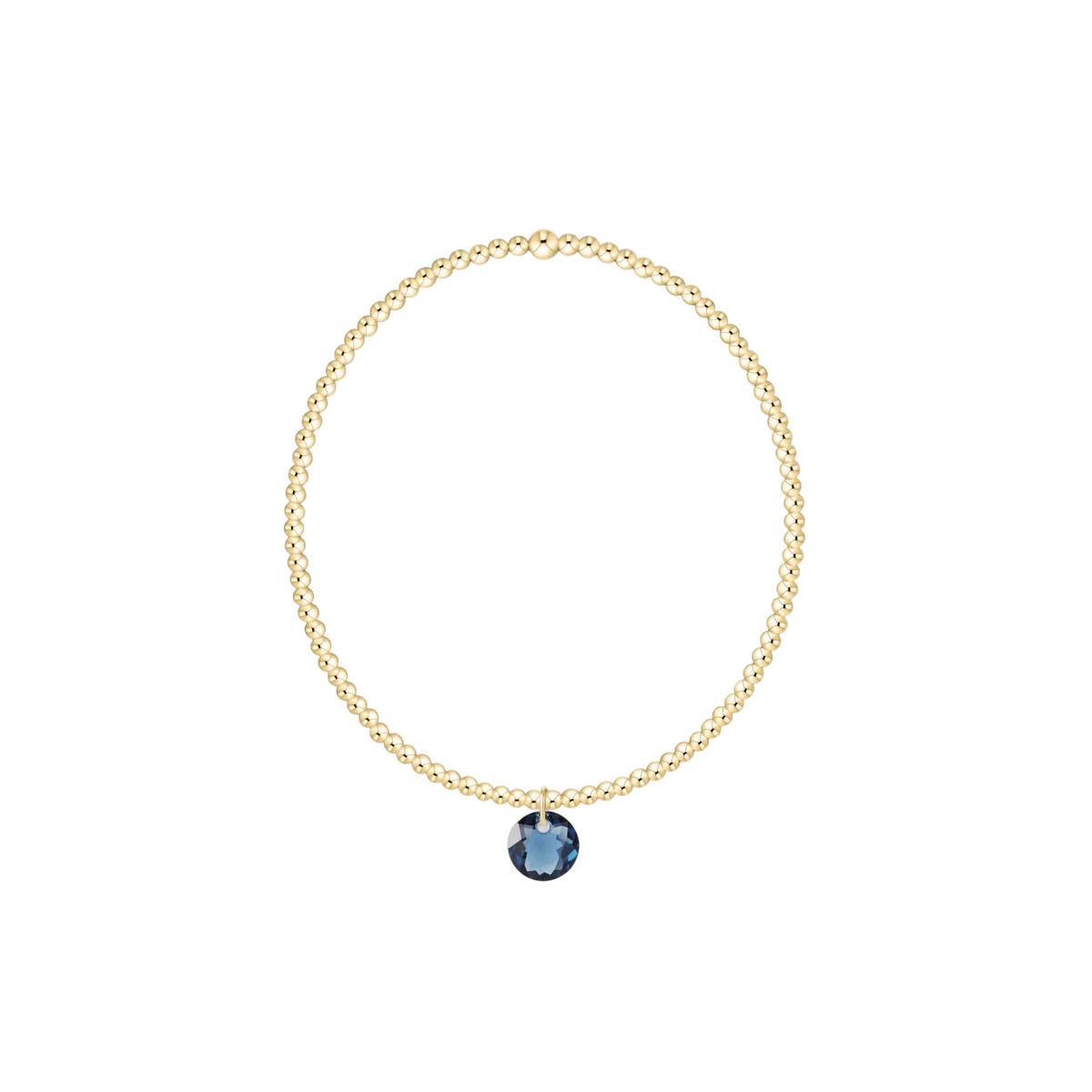 ENewton/ Classic Gold 2MM Bracelet-Reflection Small Charm-09