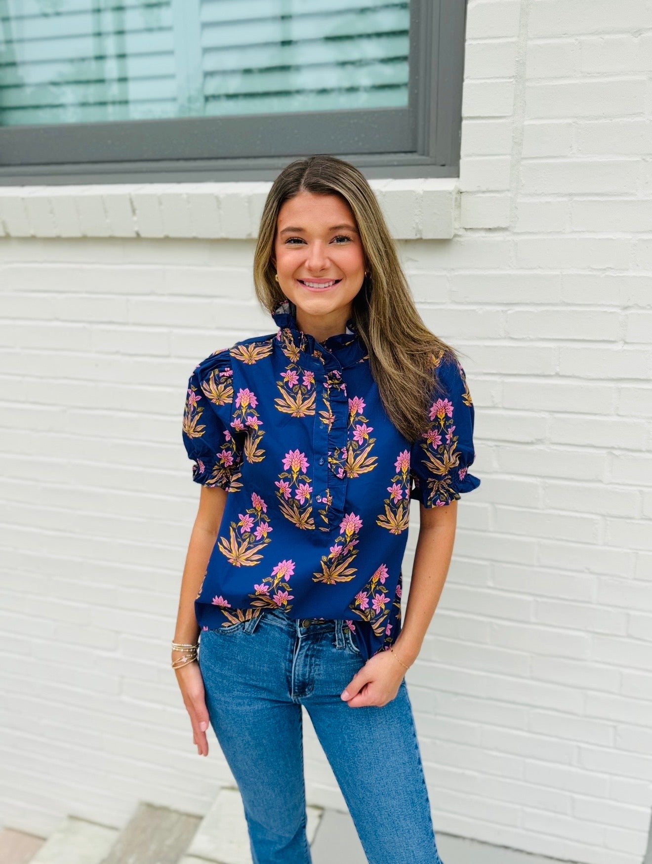 The Finn Floral Top