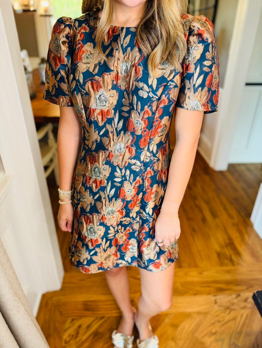 The Jenna Jacquared Dress