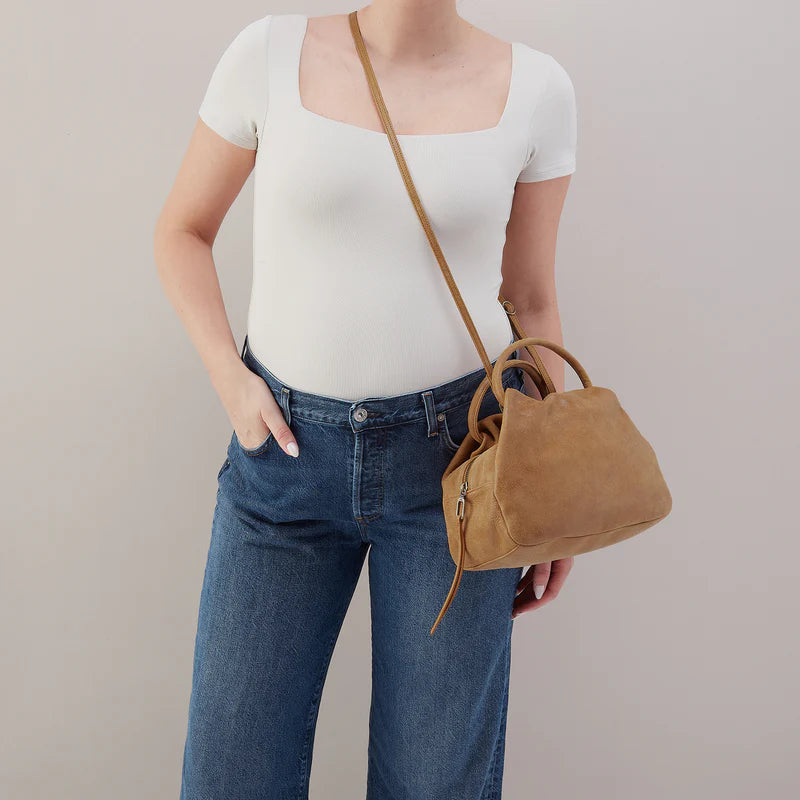 HOBO/ The Darling Small Satchel/ Buffed Whiskey