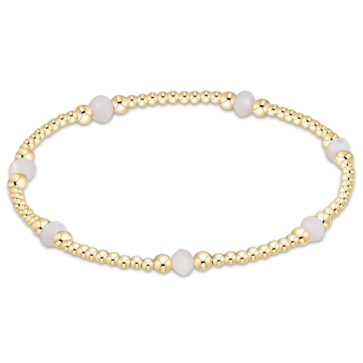 ENewton/ Purpose Gemstone 4MM Bracelet-Mother of Pearl