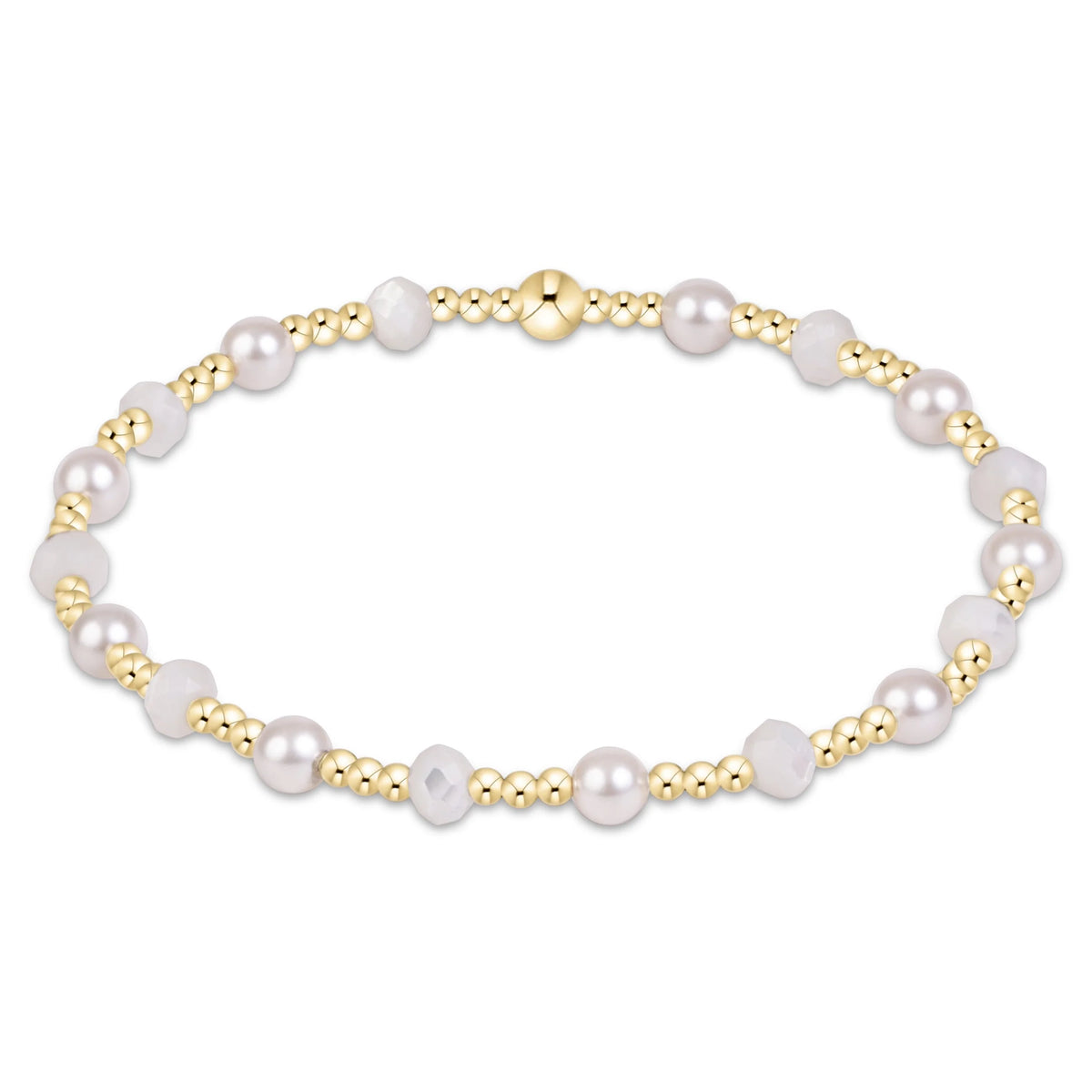 ENewton/ Sincerity Gemstone Pearl 4MM Bracelet-Mother of Pearl
