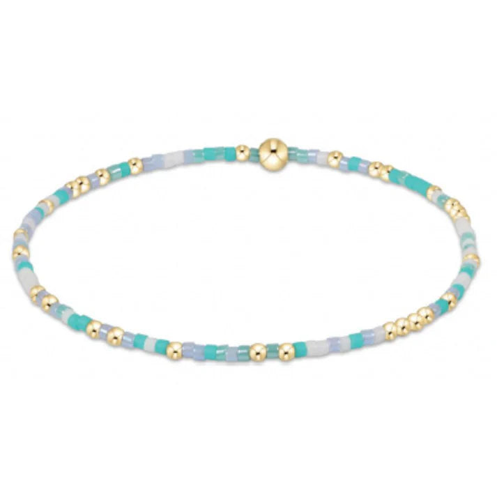 ENewton/ Hope Unwritten Bracelet/ Man, I Teal Like A Woman