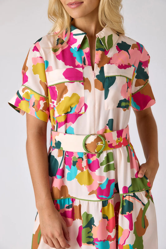 CROSBY/ The Fairiss Dress/ Botanic Blush/ FINAL SALE