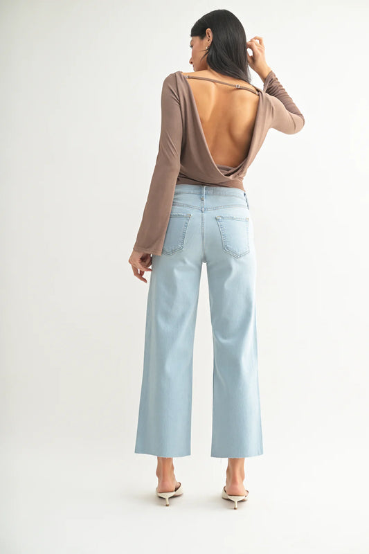 Just Black/ Classic Straight Jean