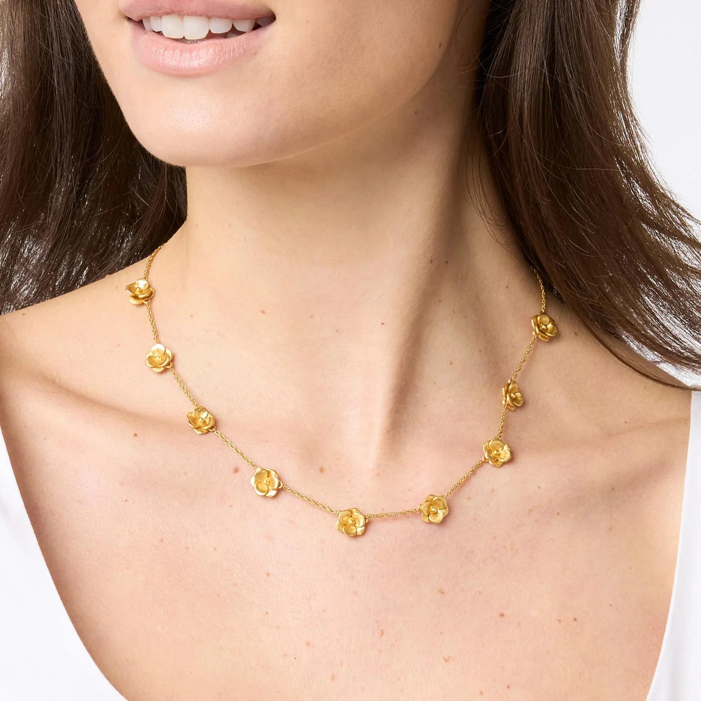 Julie Vos/ Bloom Delicate Station Necklace