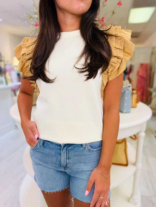 The Ronnie Ruffle Top