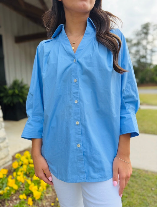 The Collins Collared Top