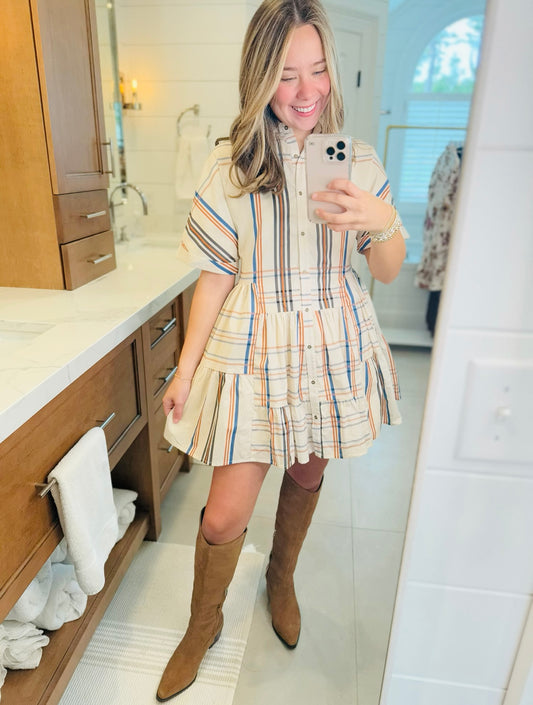 The Presley Plaid Dress