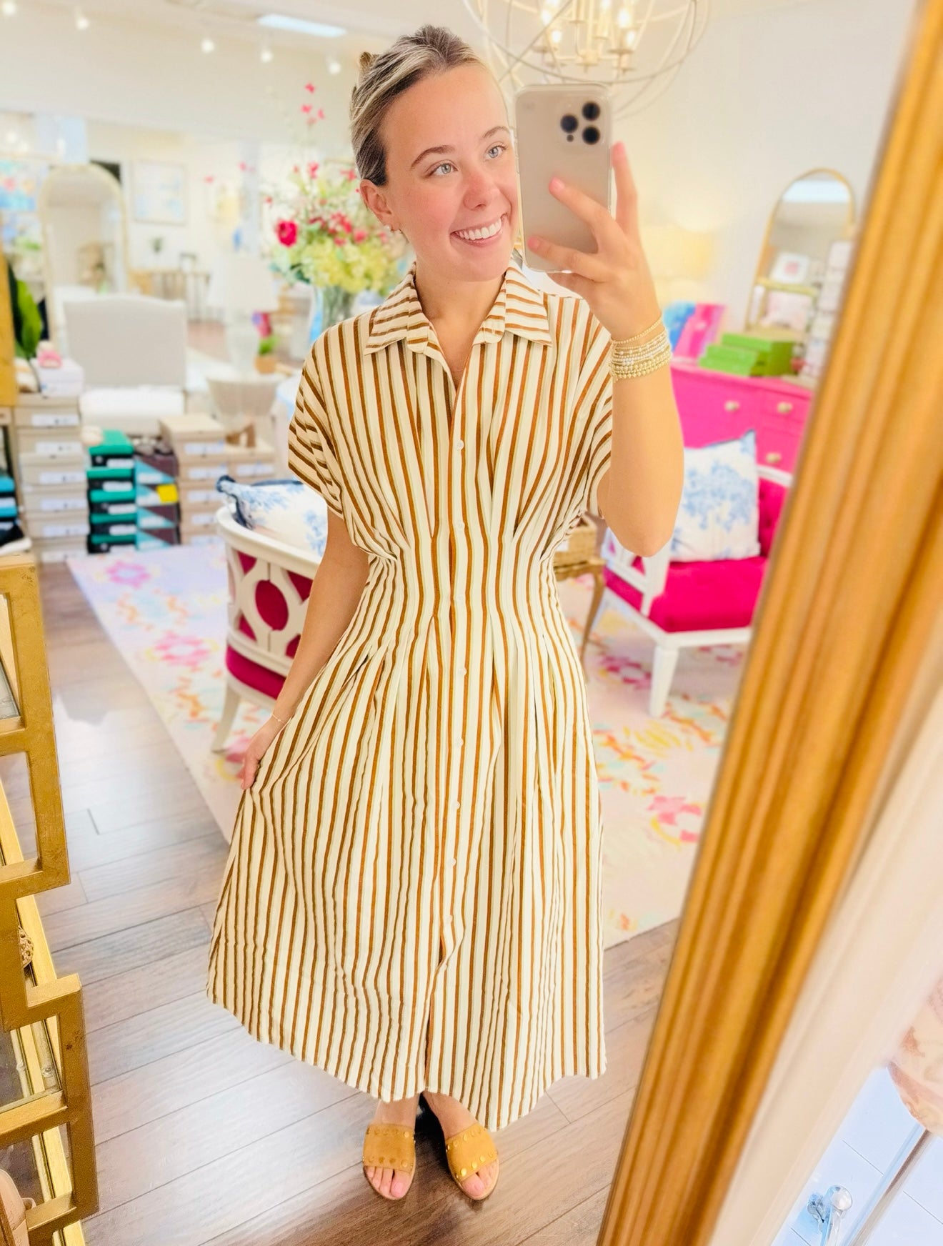 The Sawyer Striped Maxi