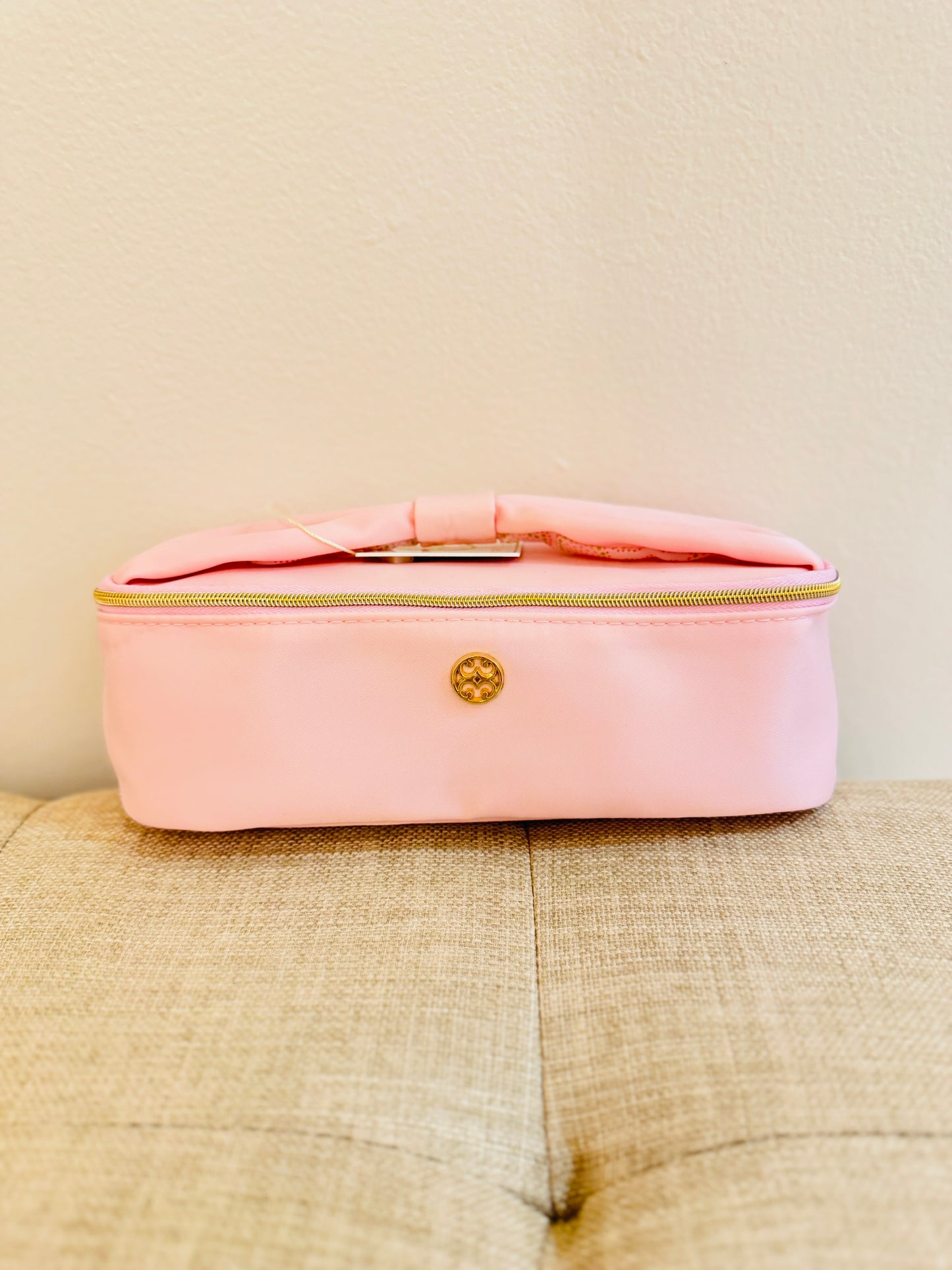 The Kiss & Makeup Bag Mini/ Light Pink