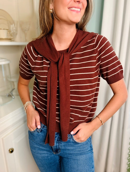 The Cutie Cardi Top