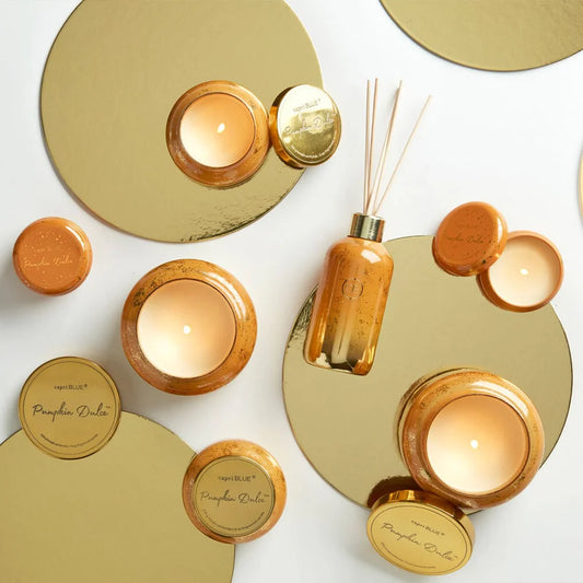 Capri Blue/ Pumpkin Dulce/ Glimmer Jar