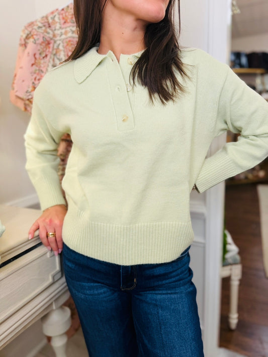The Chrisley Collared Sweater