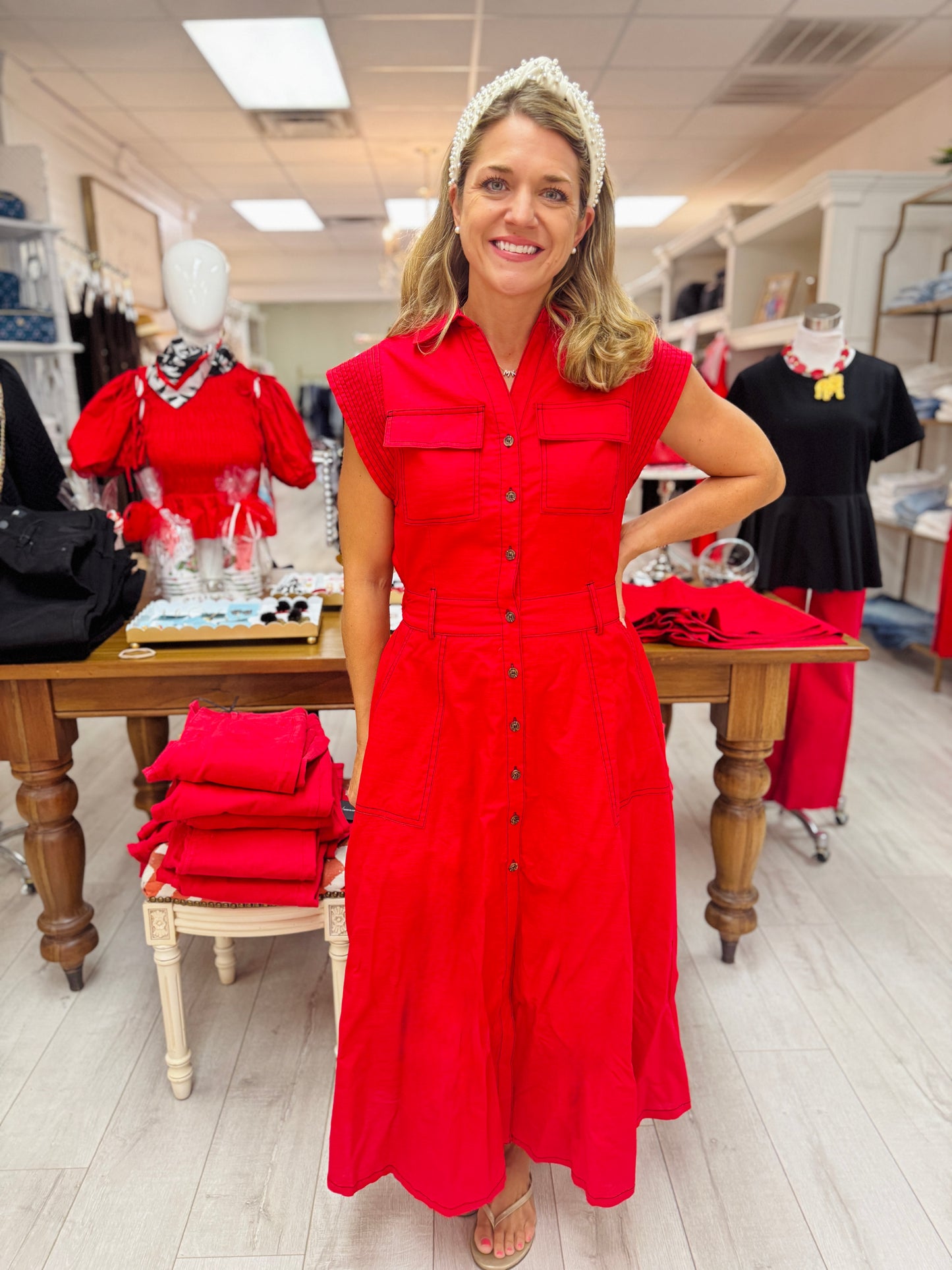 The Lulu Linen Dress