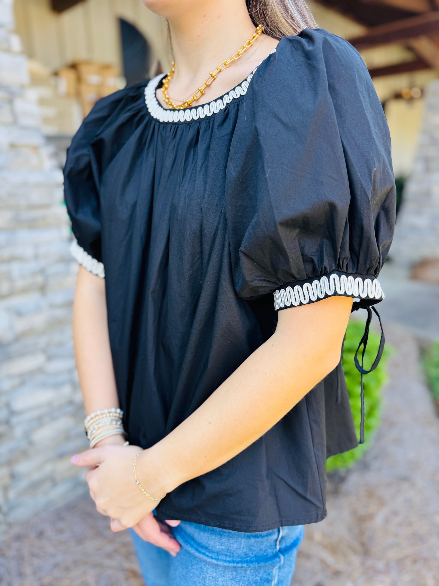 The Dillie Detail Top