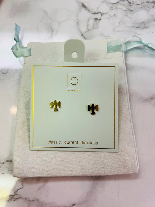 ENewton/ Guardian Angel Stud-Gold