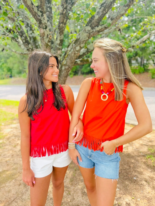 The Frilly Fringe Top