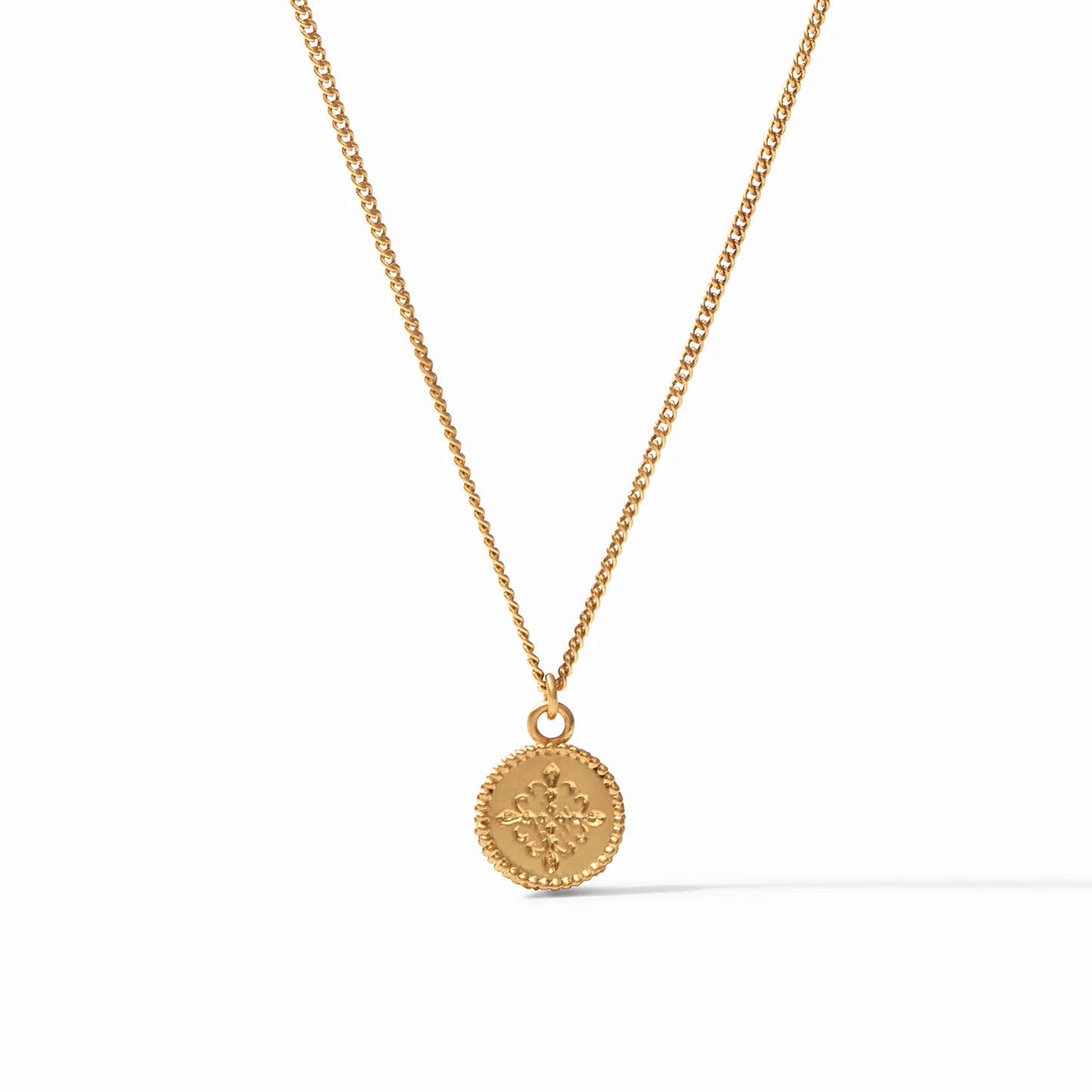 Julie Vos/Fleur-de-Lis Solitaire Necklace