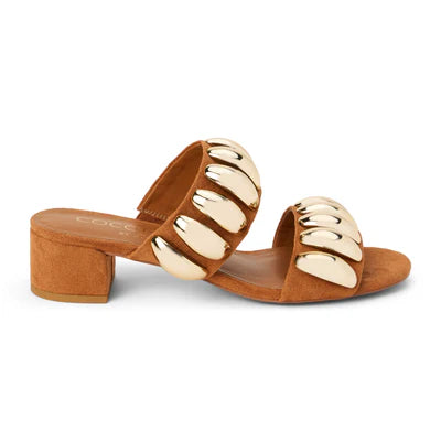 The Dome Heeled Sandal