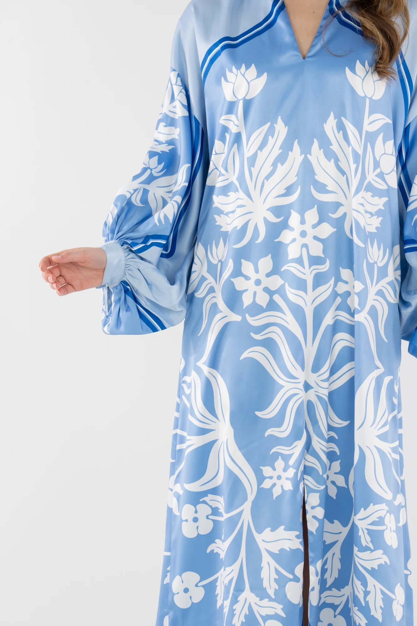 Emily McCarthy/ Fiona Dress/ Dutch Tile / FINAL SALE