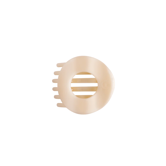TELETIES/ Flat Circle Hair Clip/ Small