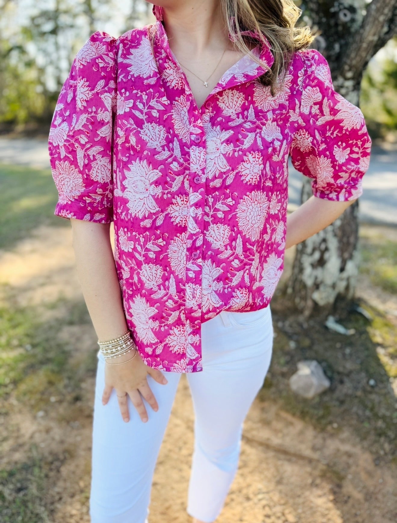 The Garden City Blouse