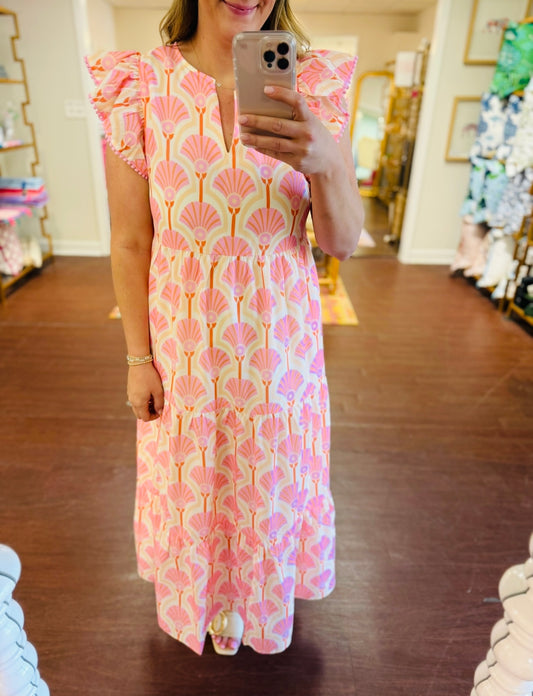 The Freda Fan Maxi