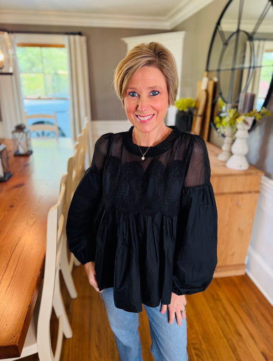 The Lonna Lace Top
