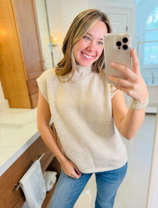 The Stanton Sleeveless Sweater
