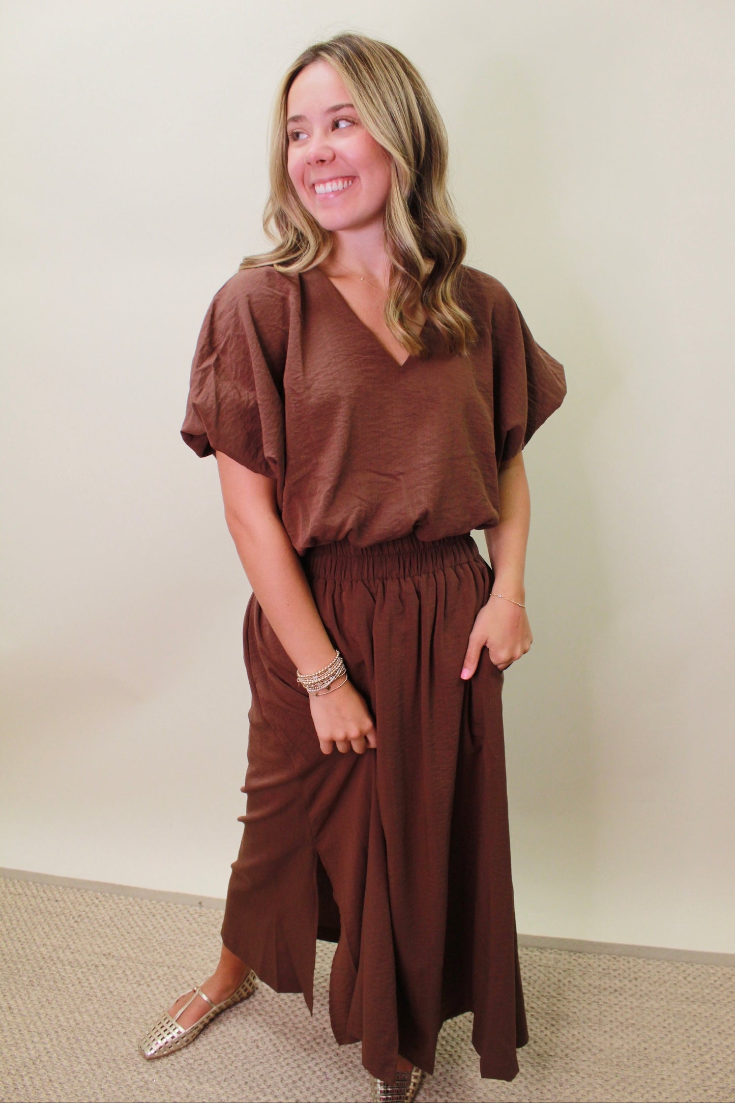 The Eva Espresso Skirt