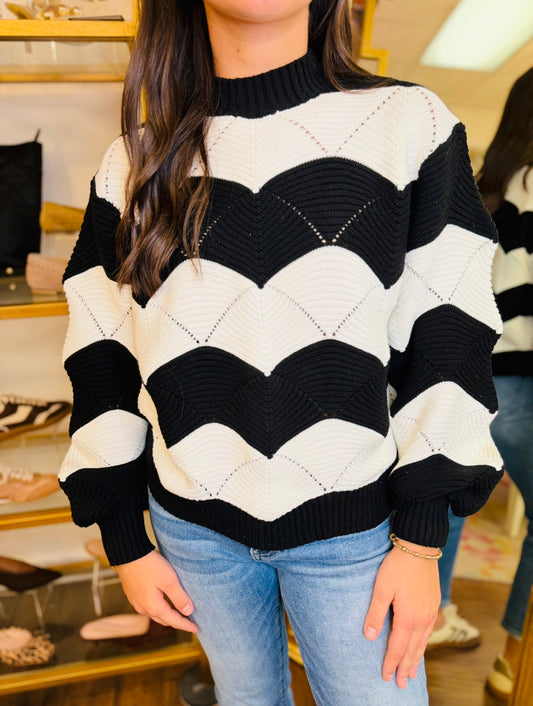The Willa Wave Sweater