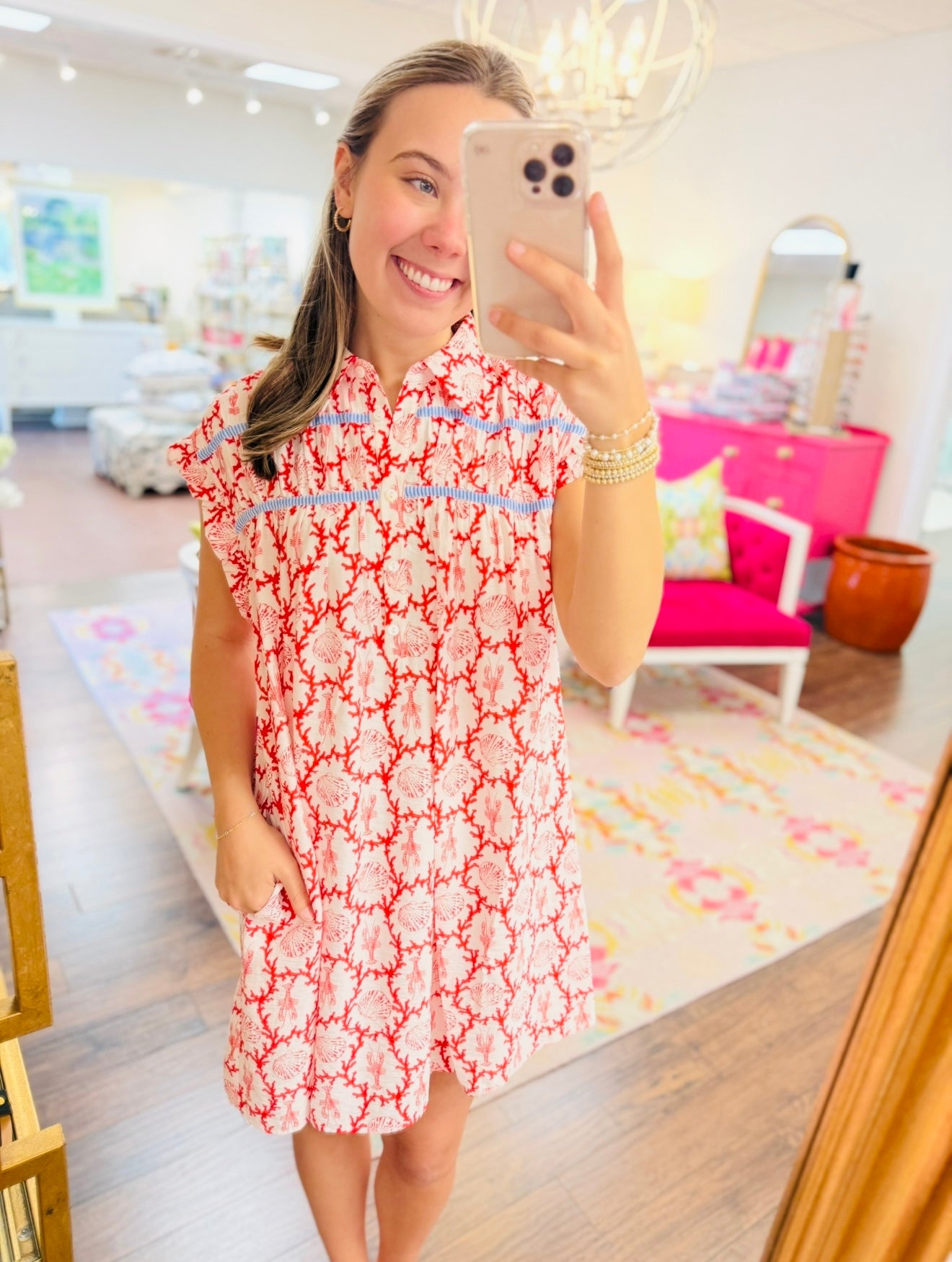 The Seaside Printed Dress