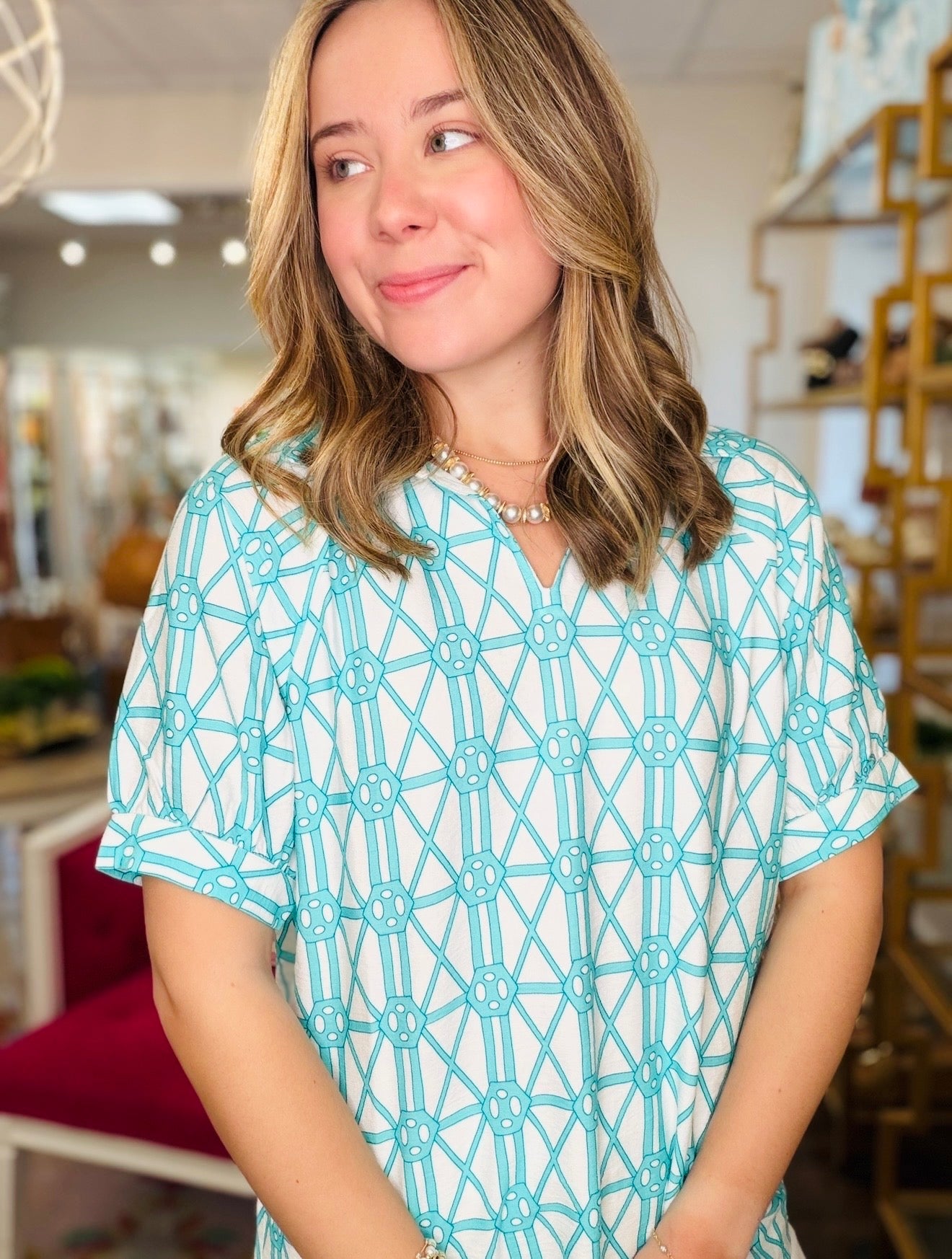 Boho Chic/ The Bay Bamboo Blouse