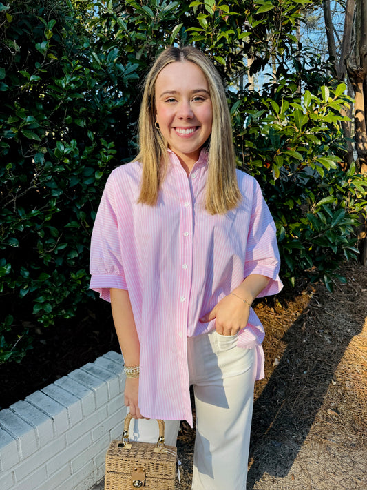 The Arizona Poplin Button Down/ FINAL SALE