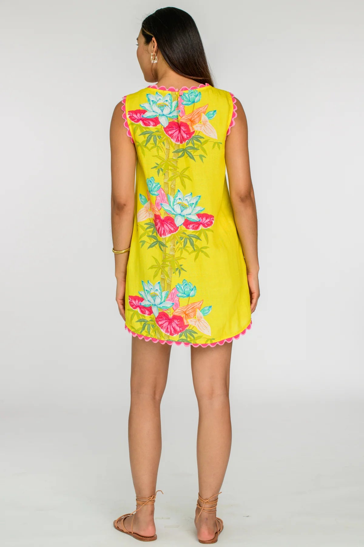 Elizabeth James/ The Ellie Dress/ Tropical Bamboo