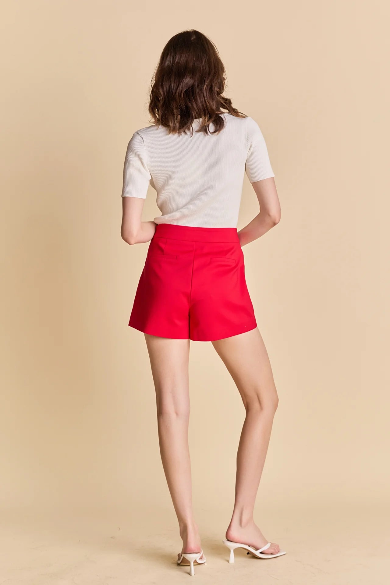 The Hollie High Waisted Shorts
