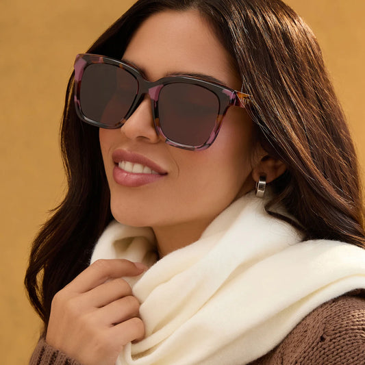 Diff/ Meredith Sunglasses/ Torino Tortoise + Brown